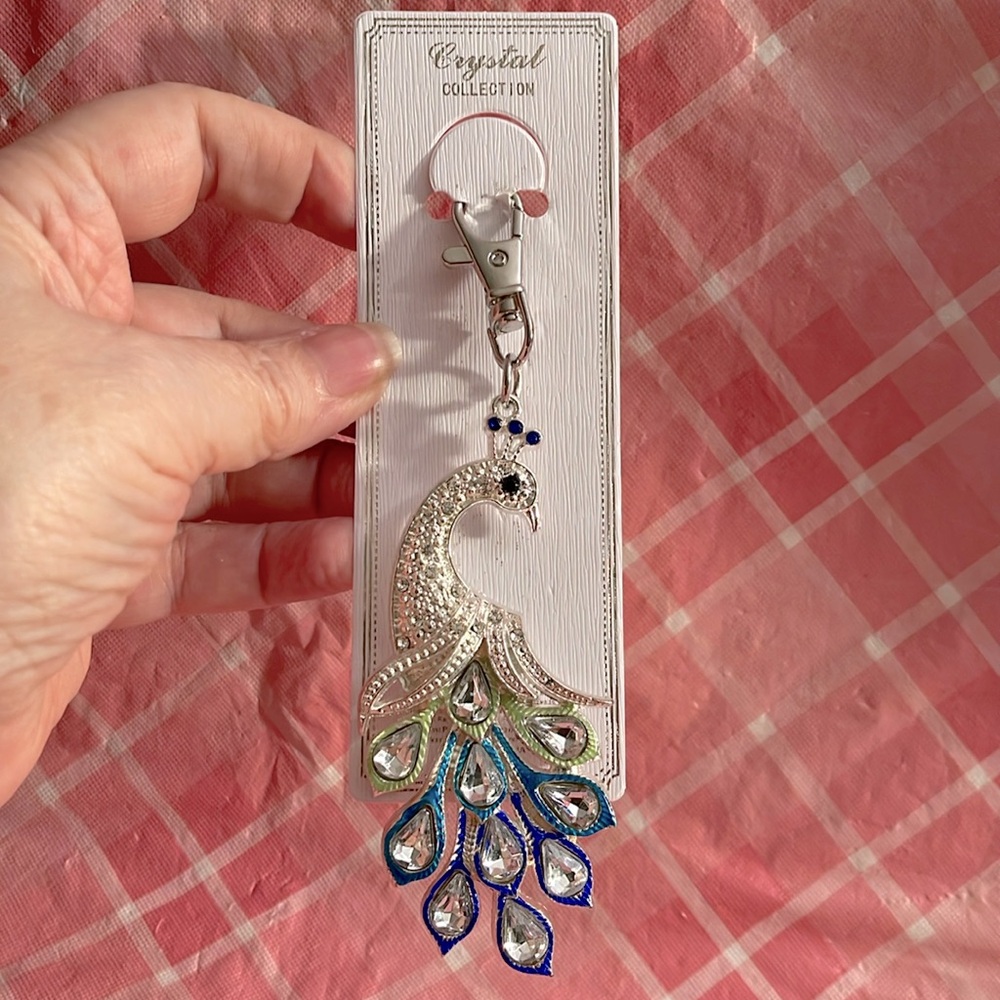 🎈SALE🎈👜PEACOCK 🦚 PURSE CHARM👜